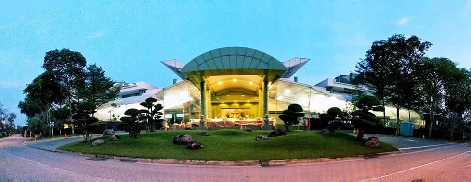 The columbarium of Nirvana Singapore comprises of 3 blocks