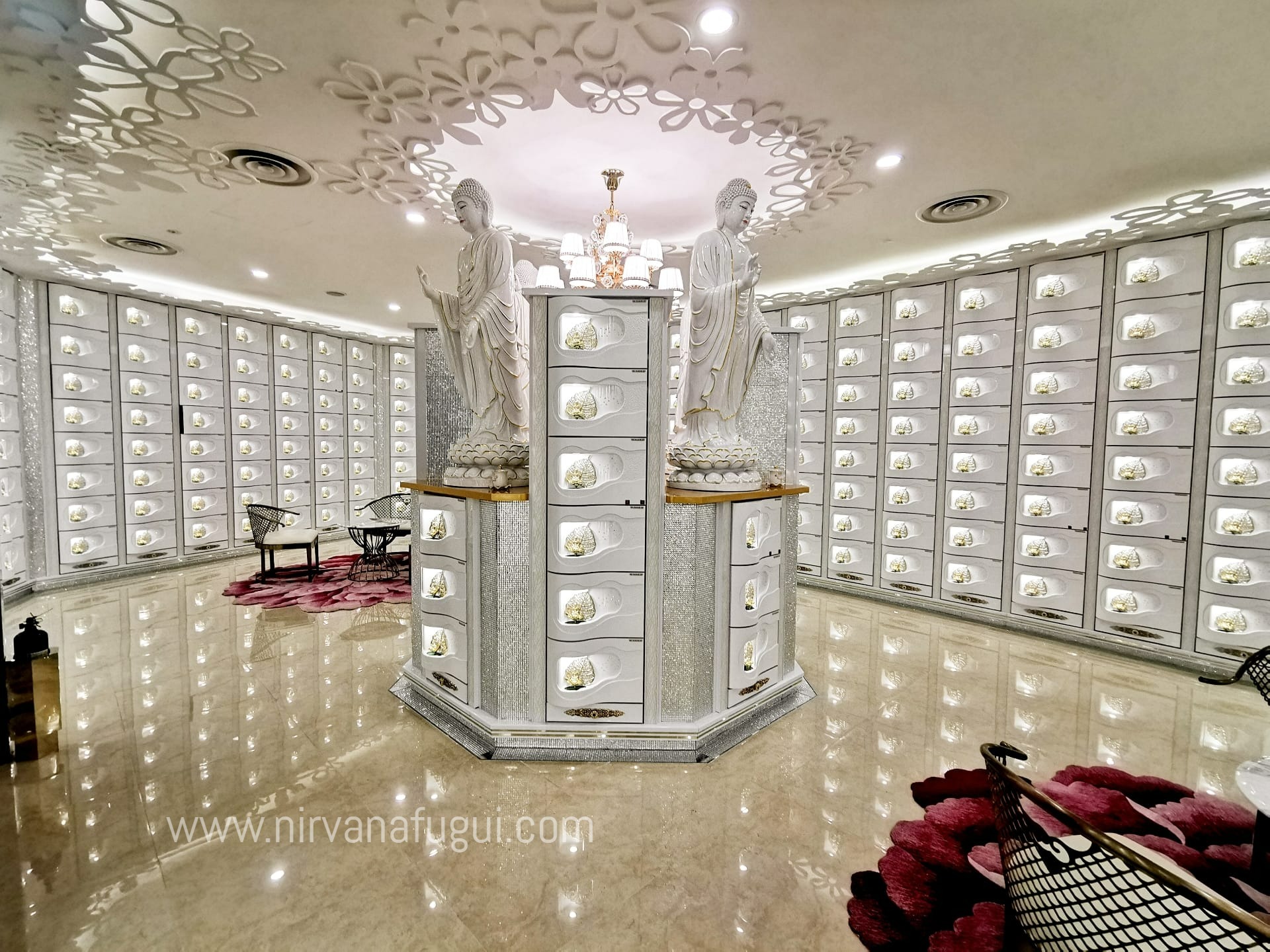 Choices of Columbarium Design in Nirvana Singapore