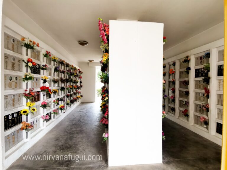 Niches in Choa Chu Kang Columbarium