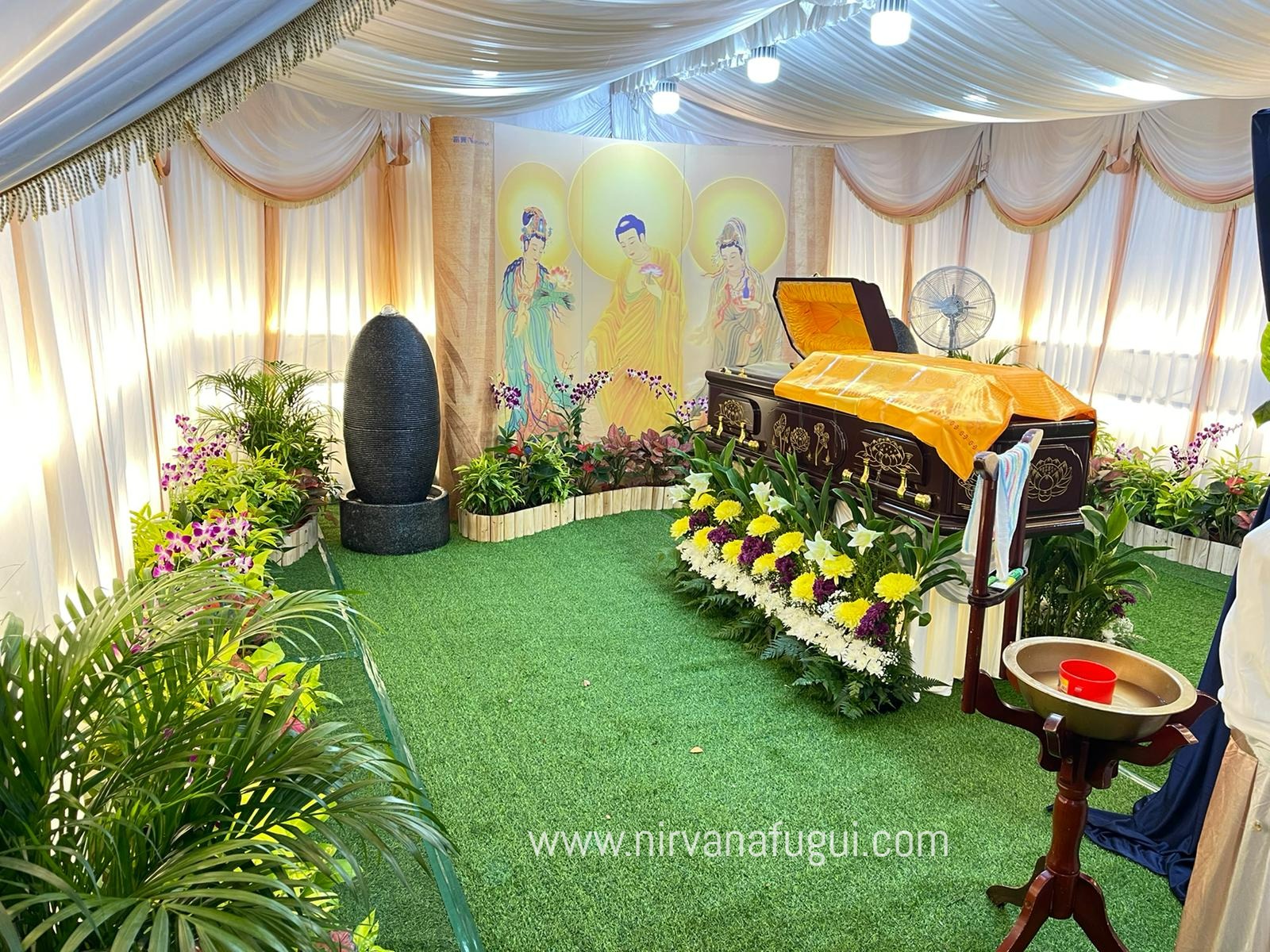 A quality Buddhist funeral in Singapore organised by Nirvana Singapore