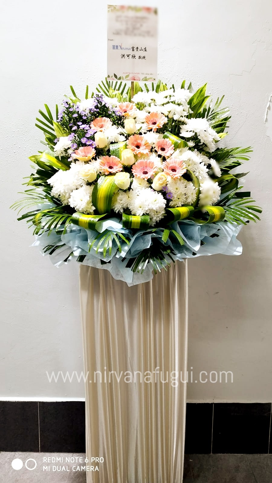 Sympathy Flowers at Buddhist Funerals