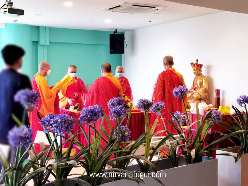 Nirvana Singapore has good environment for Kong Teck ceremony