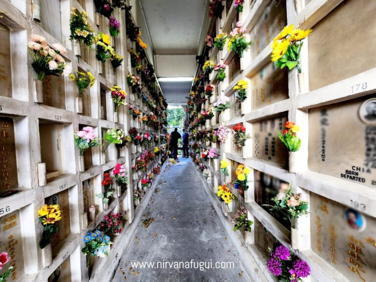 Public columbarium in Mandai