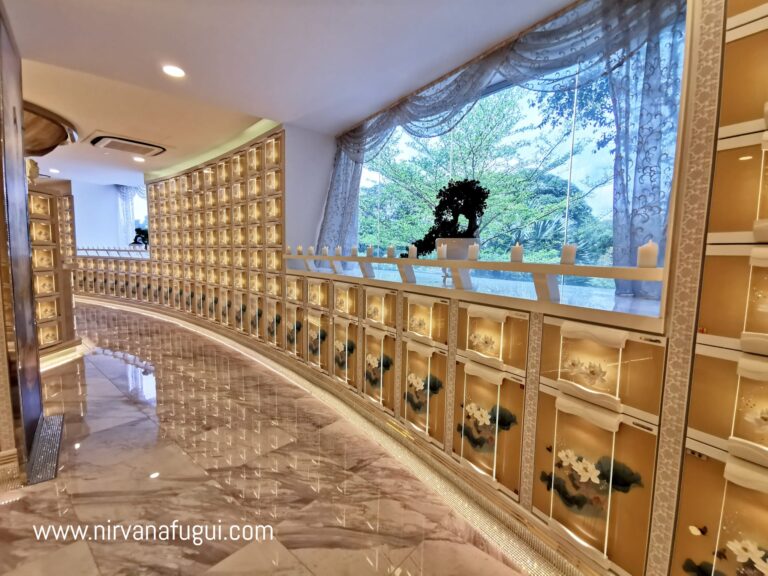 Air-conditional and comfortable columbarium suites in Nirvana Singapore