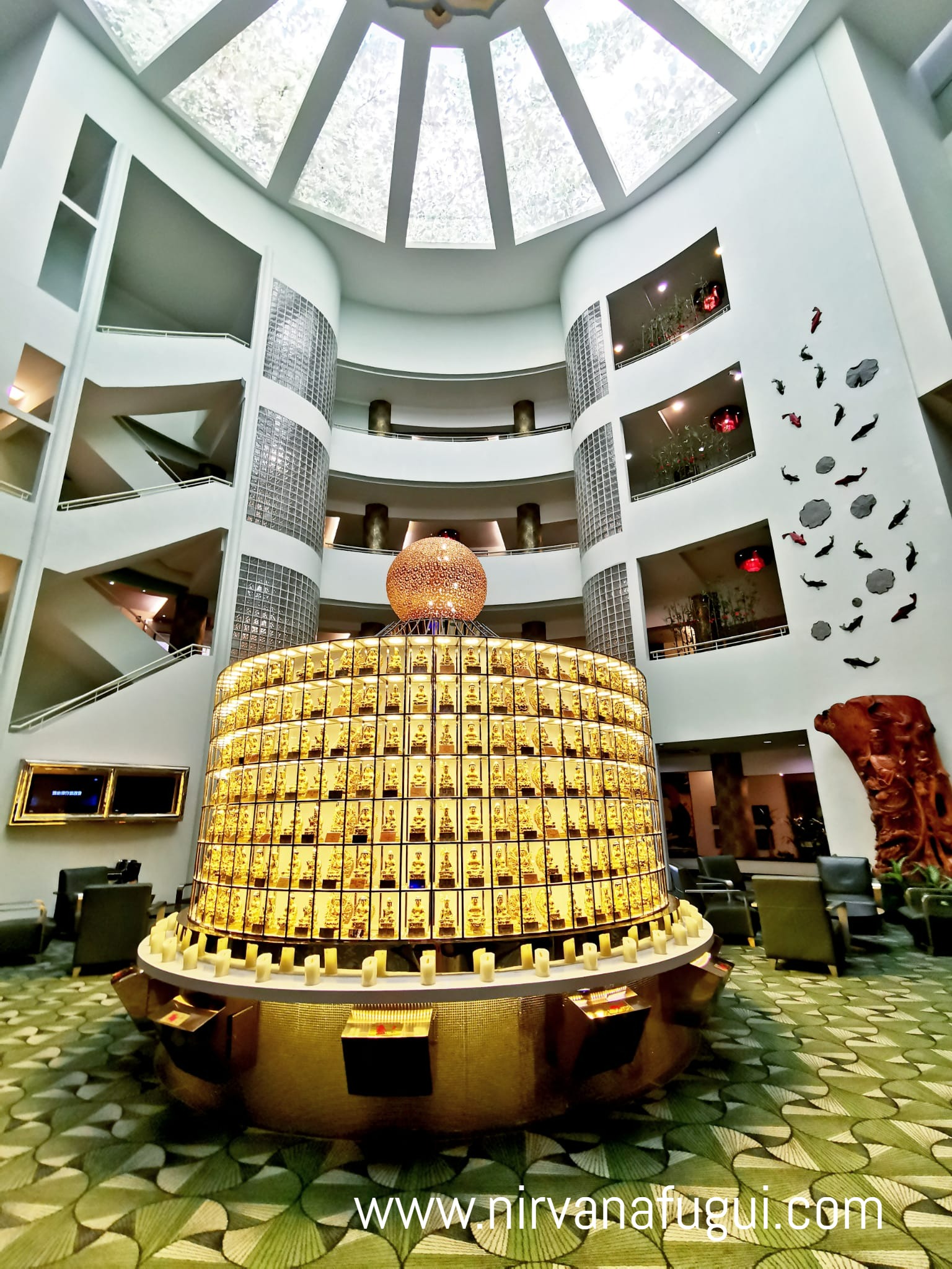 Modernized Columbarium in Singapore