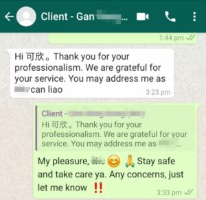 nirvana singapore customer feedback 3