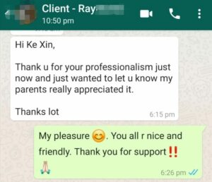 nirvana singapore customer feedback