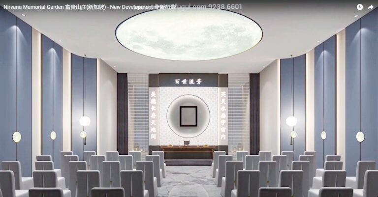 富贵山庄快建成的殡礼仪厅