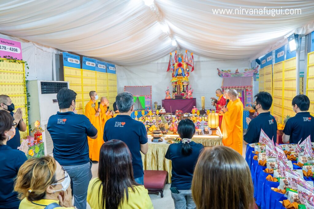 The Ghost Festival at Nirvana Columbarium encompasses traditional practices