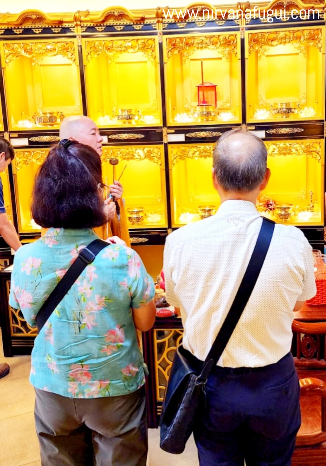 The Old Couple Completed Afterlife Preplanning in Nirvana Singapore