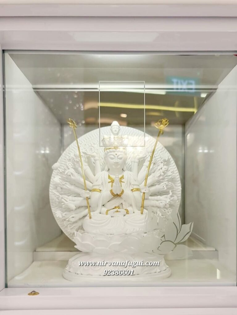 Buddha Statue is placed inside in every niche of S93