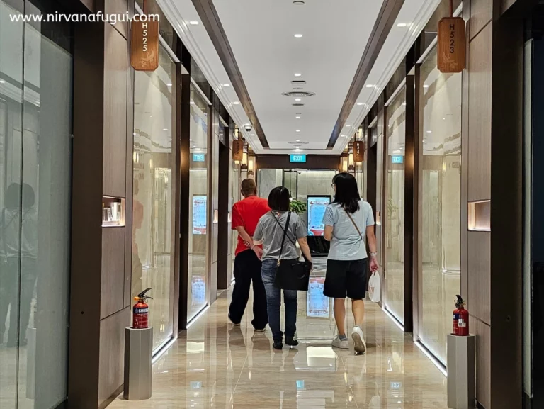 Hotel style columbarium in Nirvana Singapore