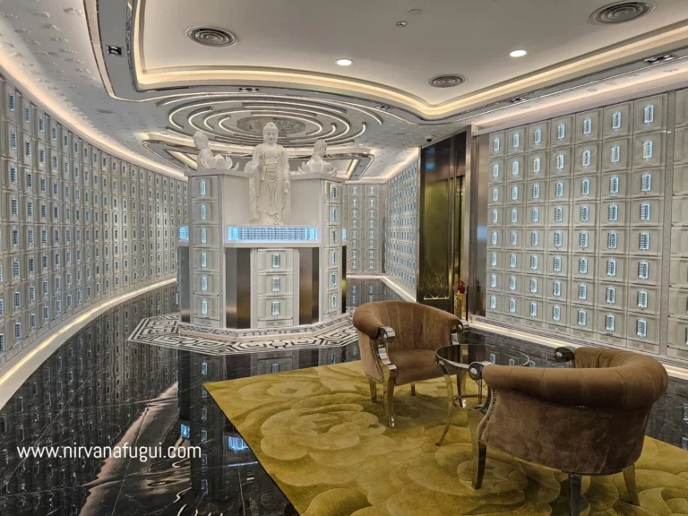 Space in the columbarium determines the price ranges