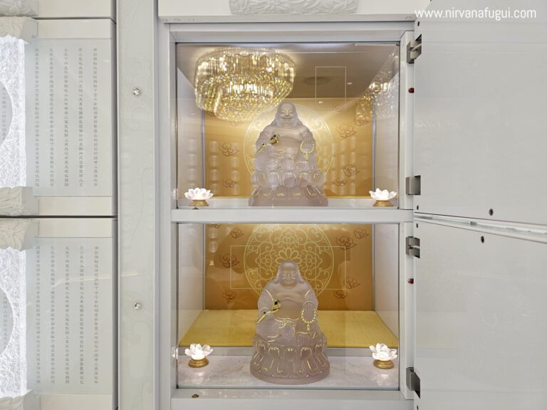 Interior design of S92 columbarium niche