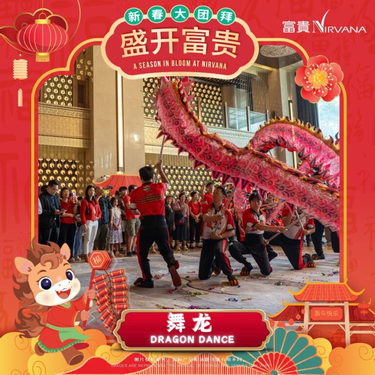 精彩纷呈的舞龙表演