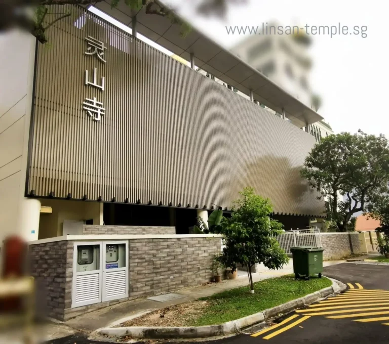 Lin San Temple is rebuilt along Geylang Lorong 12