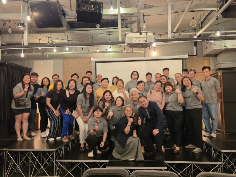 PeaceMind team members gathering for training, networking and business development in Singapore