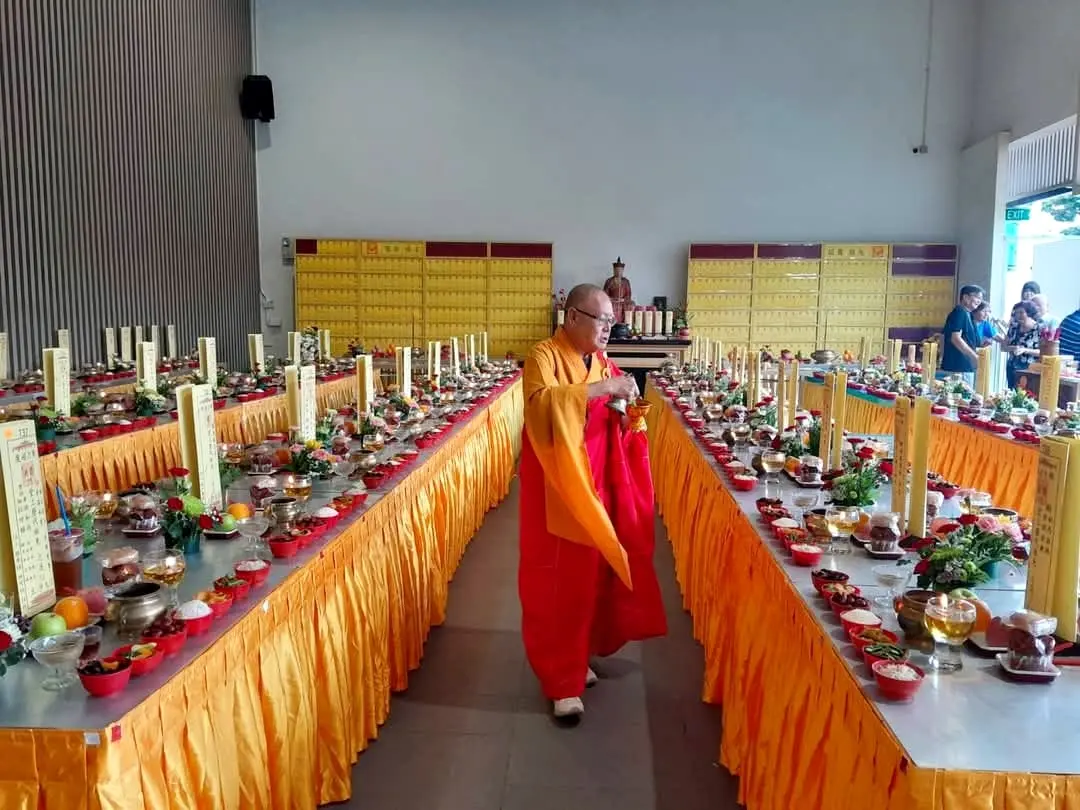Ullambana Prayer Ceremony at Lin San Temple
