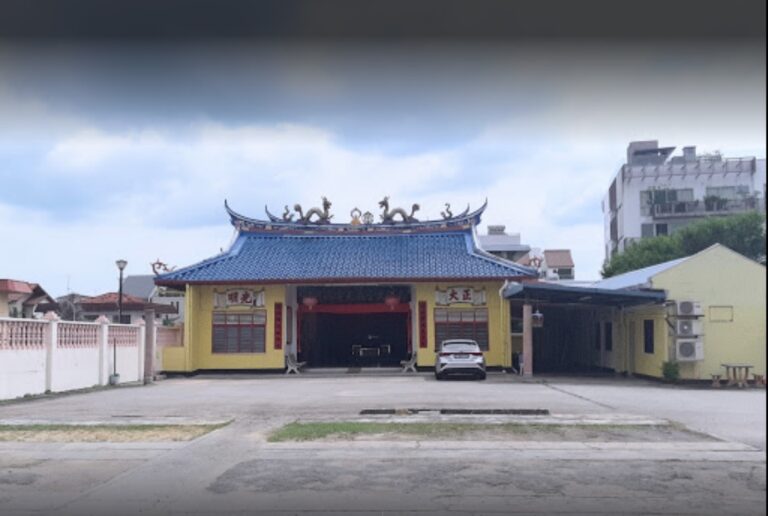 Original Thian Leng Temple 天灵总道堂 building before redevelopment