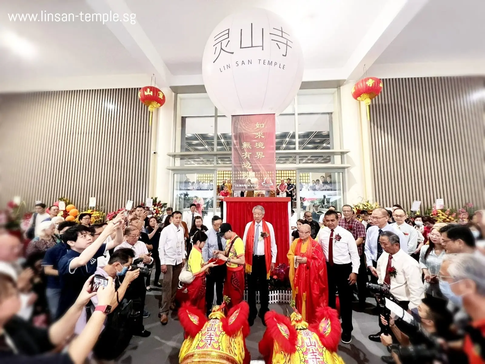 Lin San Temple Grand Opening Ceremony